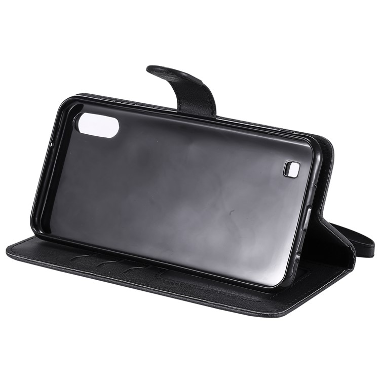 Magnetic Detachable 2-in-1 Wallet Leather Stand Case for Samsung Galaxy M10 - Black-6