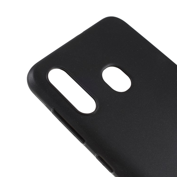 10 Pcs Matte Surface High Quality TPU Phone Back Case for Samsung Galaxy A30 - Black-2