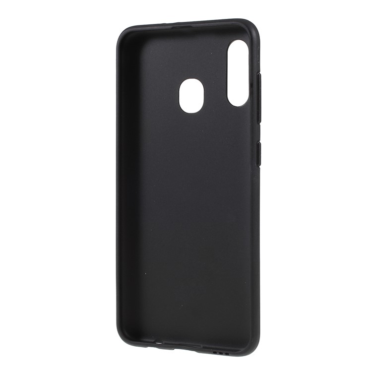 10 Pcs Matte Surface High Quality TPU Phone Back Case for Samsung Galaxy A30 - Black-3