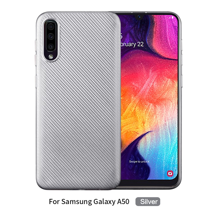 Текстура Из Углеродного Волокна Мягкий Чехол Для Samsung Galaxy A50 - Серебряный, Galaxy A50
Текстура Из Углеродного Волокна Мягкий Чехол Для Samsung Galaxy A50 - Серебряный, Galaxy A50