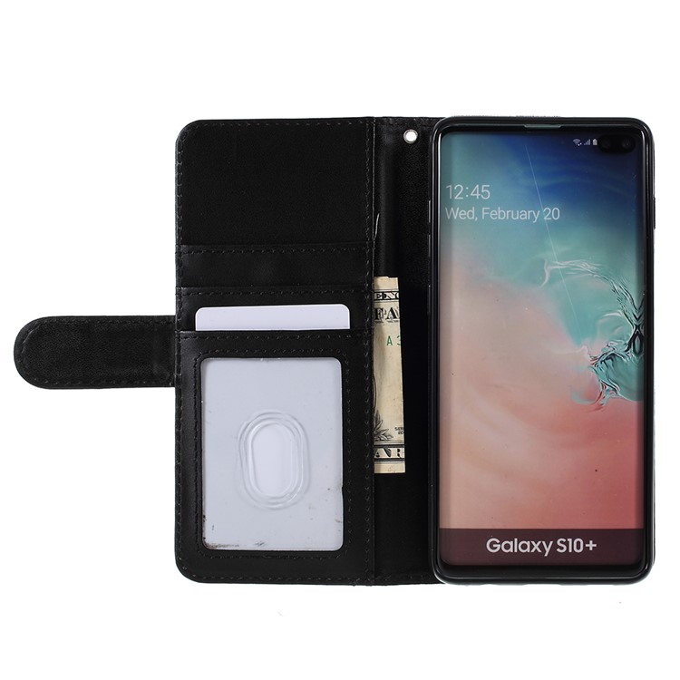 PU Leather Wallet Case for Samsung Galaxy S10 Plus-8