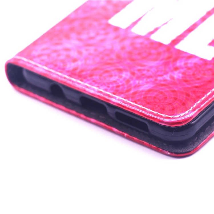 Laser Carving Pattern Printing Wallet Leather Case with Strap for Samsung Galaxy S10 5G - You Can Not Destroy Me-4