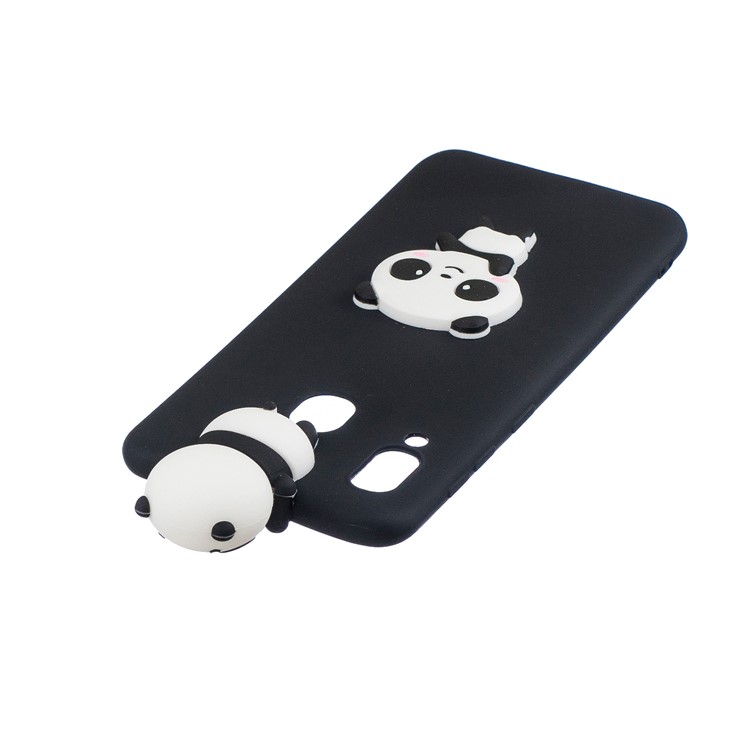 Caso Protetor Do Telefone 3D Padrão TPU Para Samsung Galaxy A40 - Panda-5