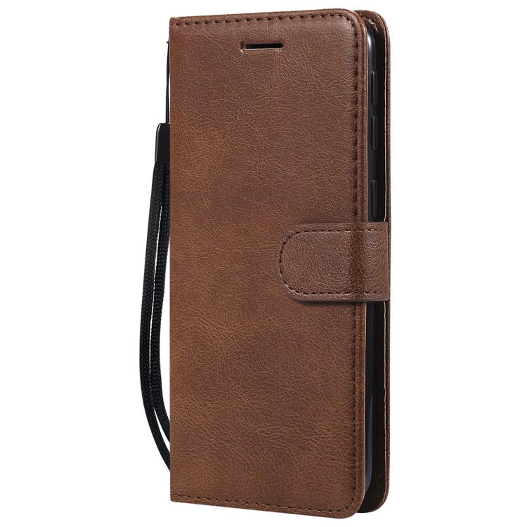 Magnetic Detachable 2-in-1 Wallet Leather Stand Case for Samsung Galaxy A40 - Brown-2