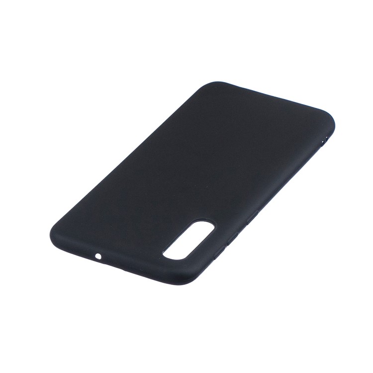 Solid Color Candy TPU Case for Samsung Galaxy A50 - Black-4