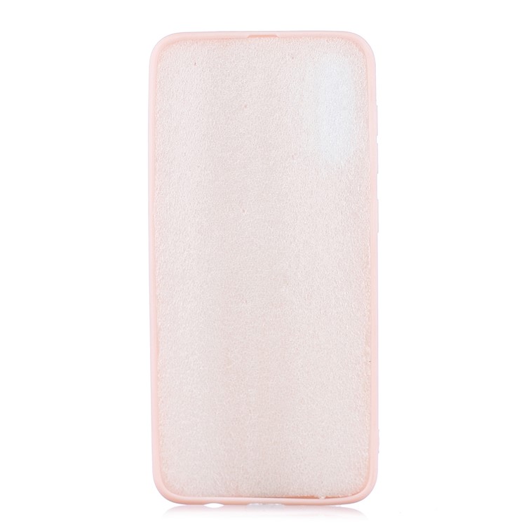 Solid Color Candy TPU Case for Samsung Galaxy A50 - Light Pink-2