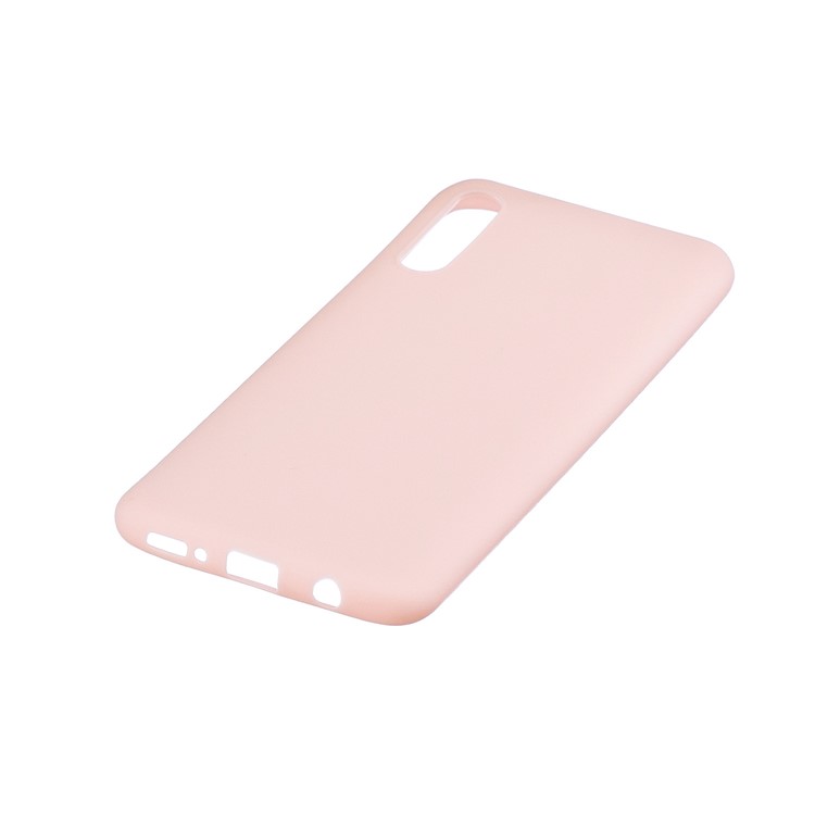 Solid Color Candy TPU Case for Samsung Galaxy A50 - Light Pink-3