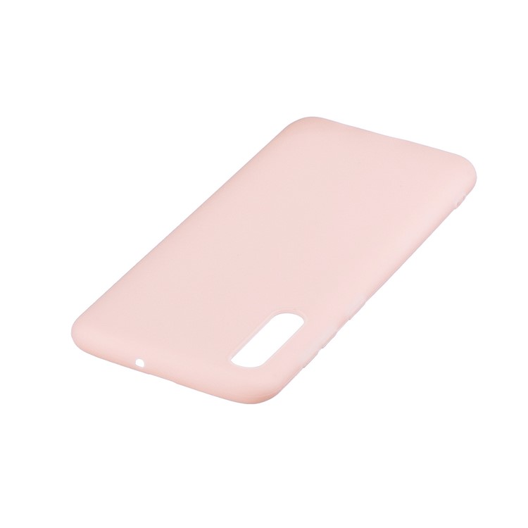 Solid Color Candy TPU Case for Samsung Galaxy A50 - Light Pink-4