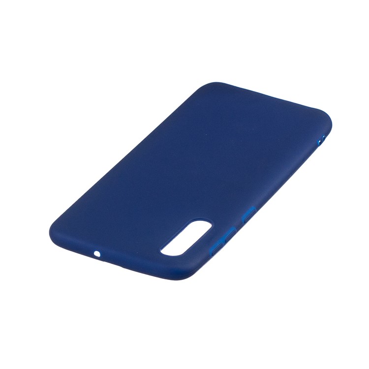 Solid Color Candy TPU Case for Samsung Galaxy A50 - Dark Blue-4