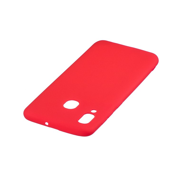 Solid Color Candy TPU Case for Samsung Galaxy A30 - Red-4