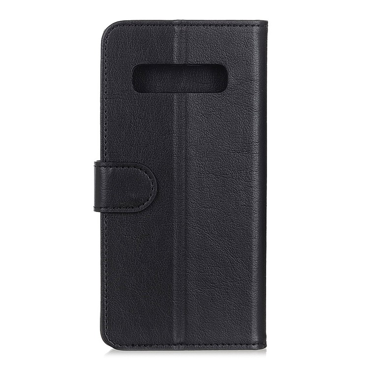 Wallet Stand Leather Phone Case for Samsung Galaxy S10 5G - Black-6