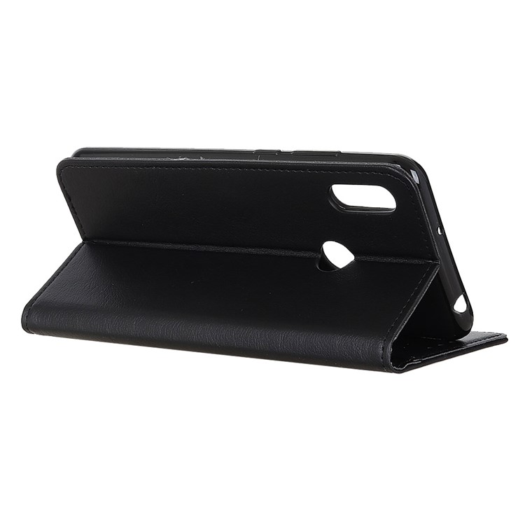 Wallet Stand Leather Phone Case for Samsung Galaxy M20 - Black-7