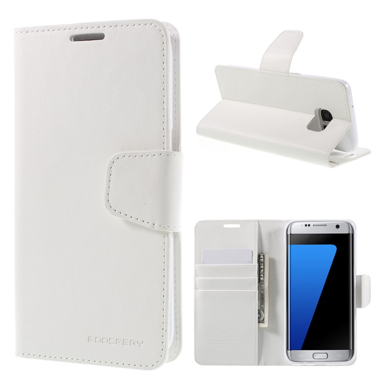 

MERCURY GOOSPERY Wallet Leather Case for Samsung Galaxy S7 edge G935 - White