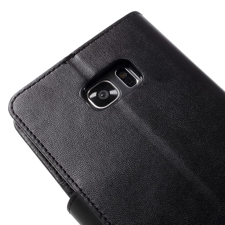 MERCURY GOOSPERY Wallet Leather Case for Samsung Galaxy S7 edge G935 - Black-10