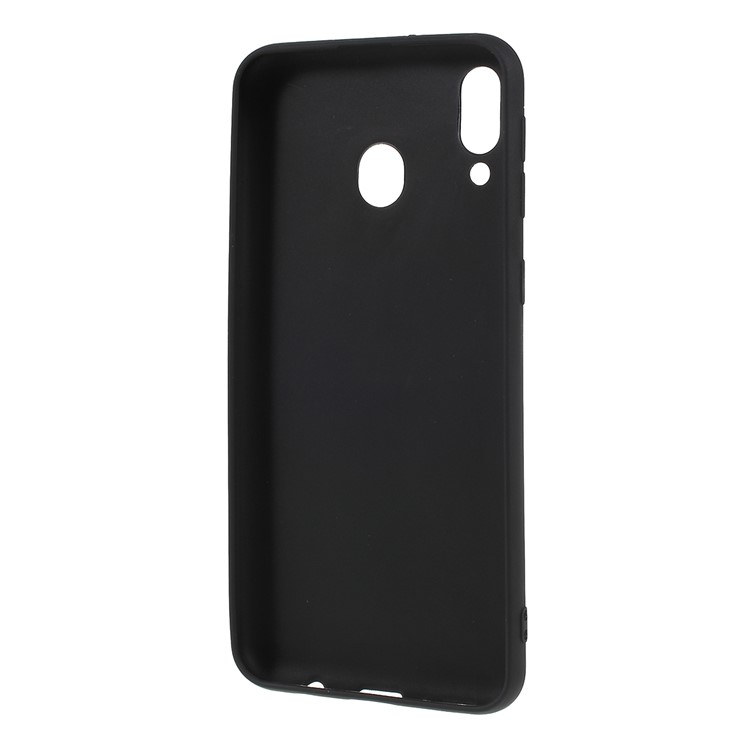 Double-sided Matte TPU Case for Samsung Galaxy M20 - Black-3