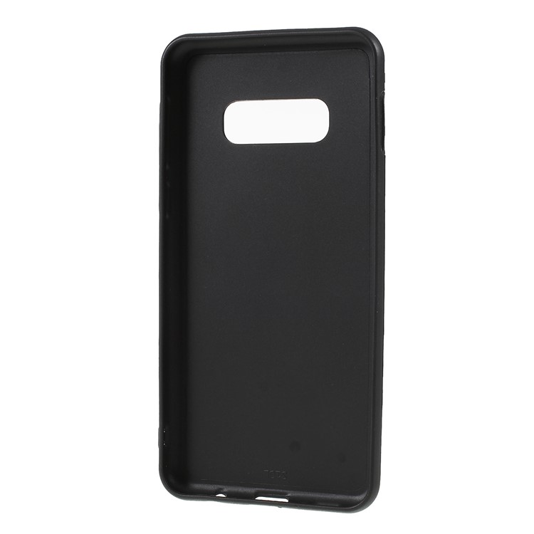 Caixa Macia Do Telefone Da Boneca TPU Do Silicone 3D Mole Para A Galáxia S10e De Samsung - Boneca Roxa-6