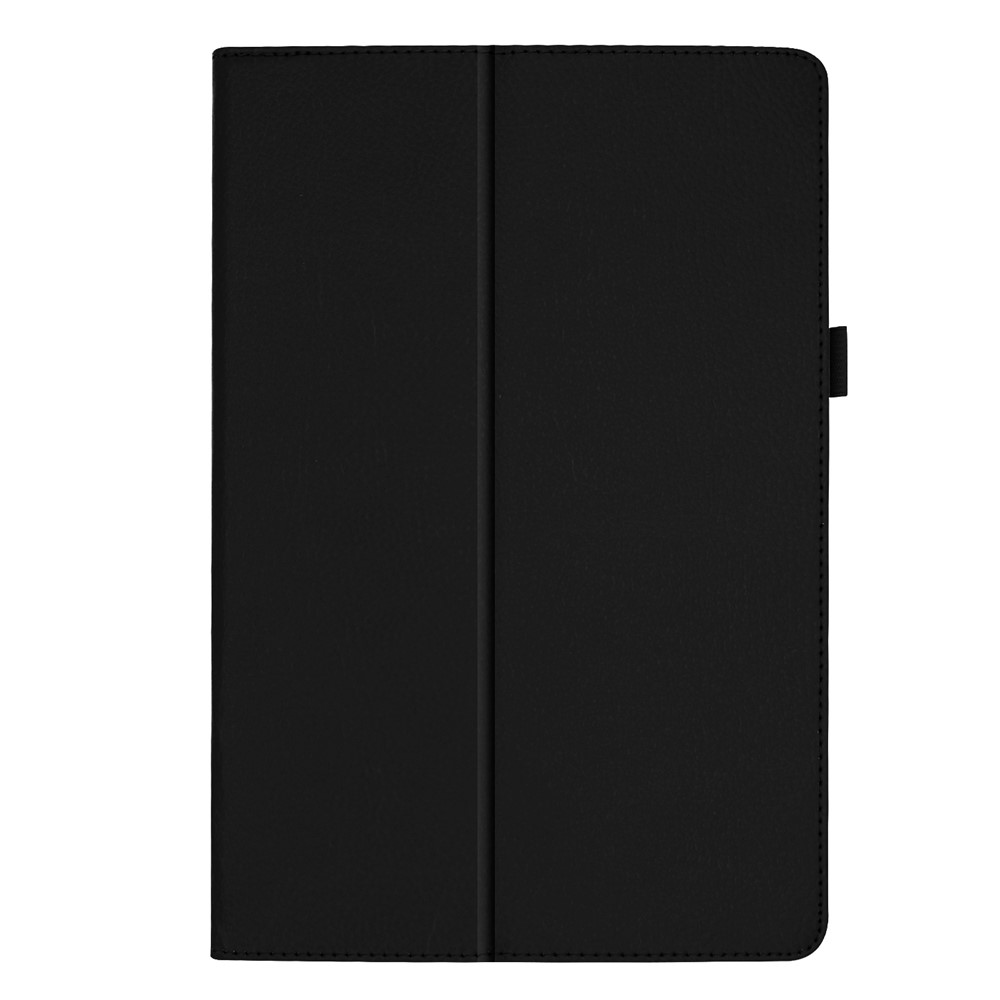 Litchi Texture Leather Stand Protective Case for Samsung Galaxy Tab S5e SM-T720 - Black-6
