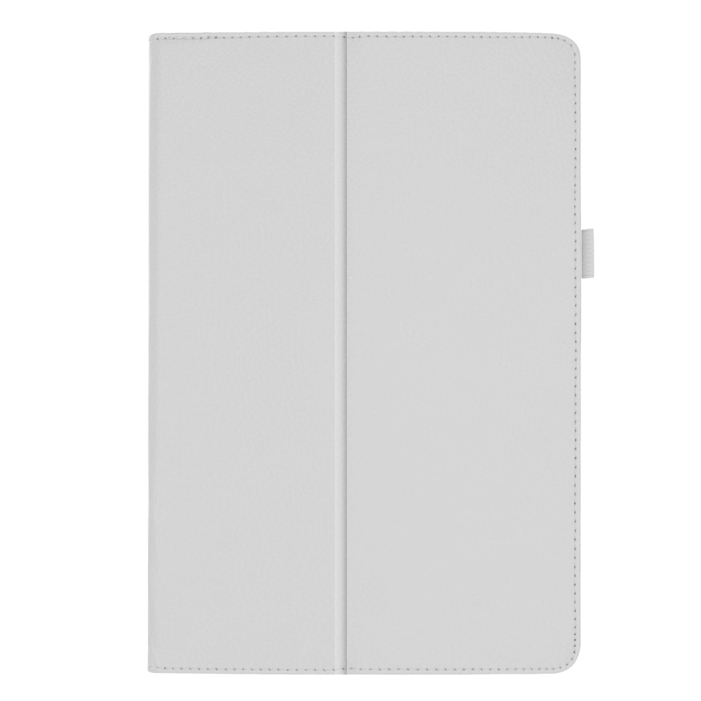 Litchi Texture Leather Stand Protective Case for Samsung Galaxy Tab S5e SM-T720 - White-6