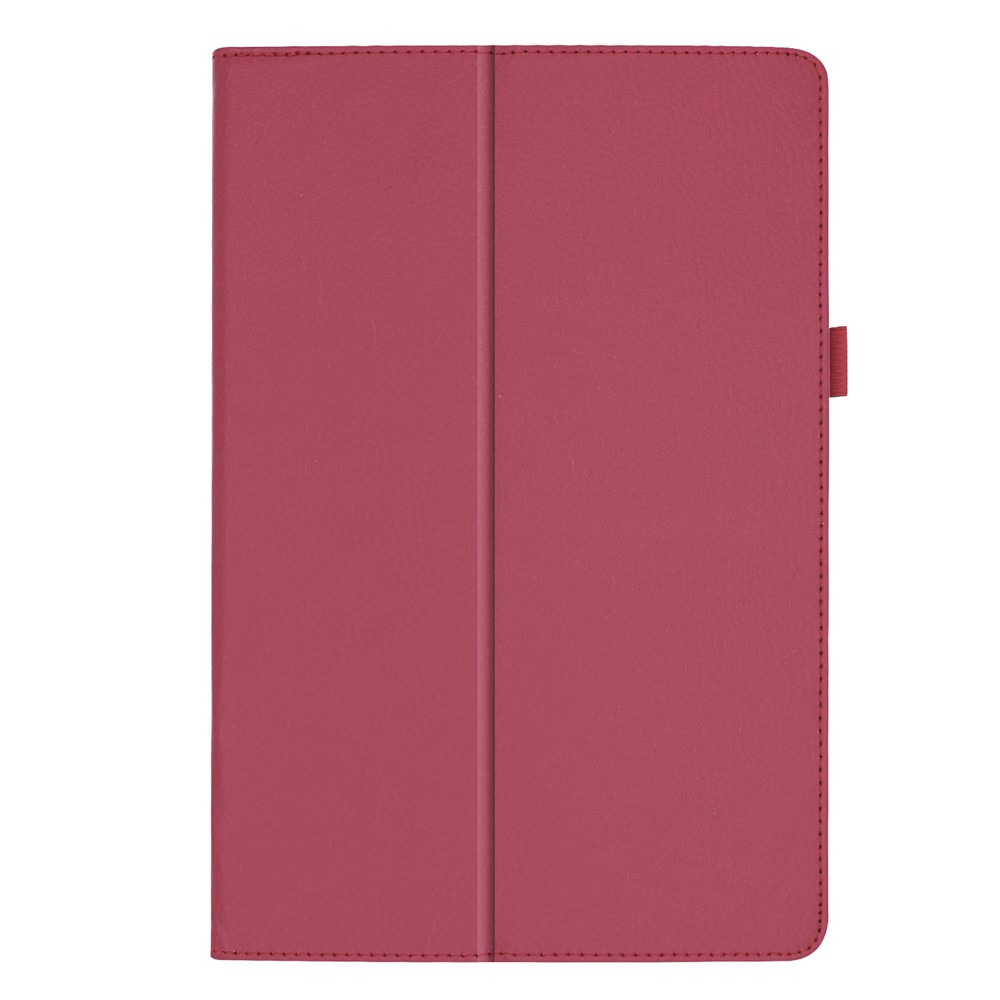 Litchi Texture Leather Stand Protective Case for Samsung Galaxy Tab S5e SM-T720 - Rose-6