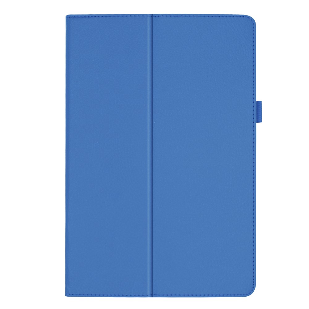 Litchi Texture Leather Stand Protective Case for Samsung Galaxy Tab S5e SM-T720 - Baby Blue-6