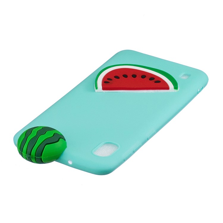3D Pattern TPU Gel Protective Case for Samsung Galaxy A10 - Watermelon-5