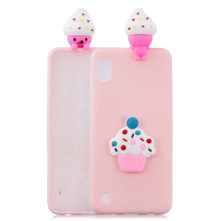 Custodia Protettiva in Gel TPU 3D Per Samsung Galaxy A10 - Gelato