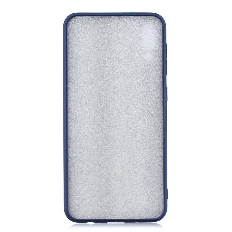 Candy Color Soft TPU Phone Case for Samsung Galaxy M10 - Dark Blue-2