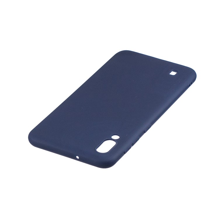 Candy Color Soft TPU Phone Case for Samsung Galaxy M10 - Dark Blue-4