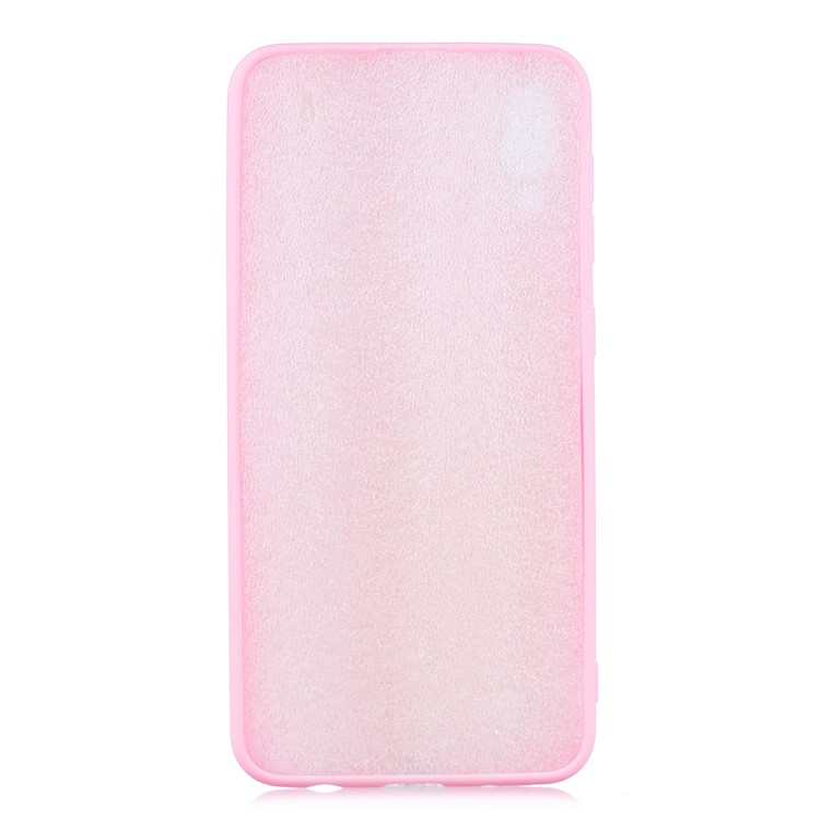 Candy Color Soft TPU Phone Case for Samsung Galaxy M10 - Deep Pink-2