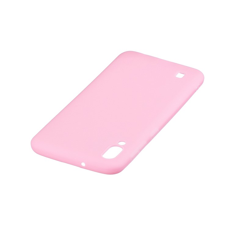 Candy Color Soft TPU Phone Case for Samsung Galaxy M10 - Deep Pink-4