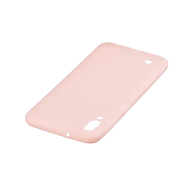 Candy Color Soft TPU Phone Case for Samsung Galaxy M10 - Light Pink-4