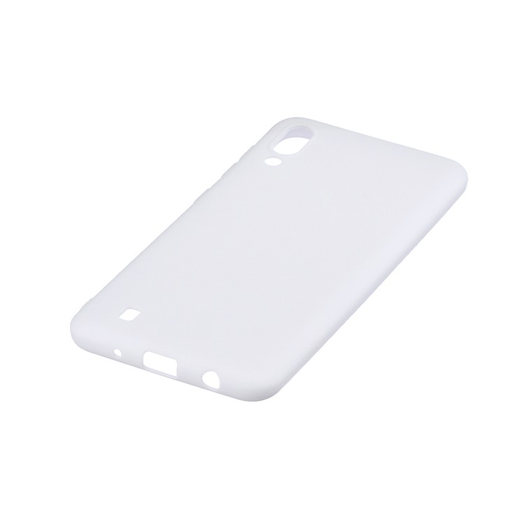 Cas De Téléphone De Modèles De Couleur De Bonbon TPU Pour Samsung Galaxy M10 - Blanc-3