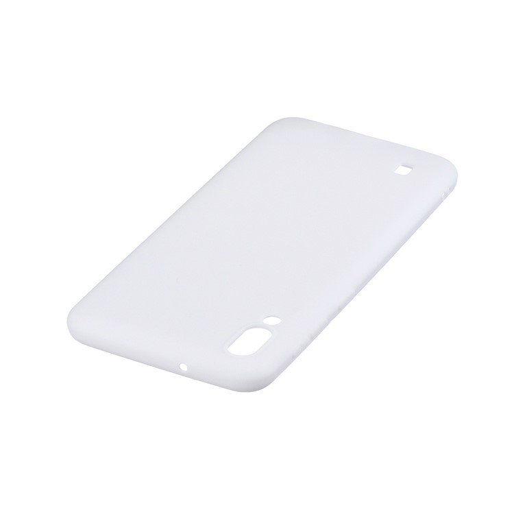 Cas De Téléphone De Modèles De Couleur De Bonbon TPU Pour Samsung Galaxy M10 - Blanc-4