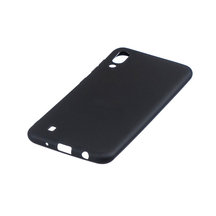 Candy Color Soft TPU Phone Case for Samsung Galaxy M10 - Black-3