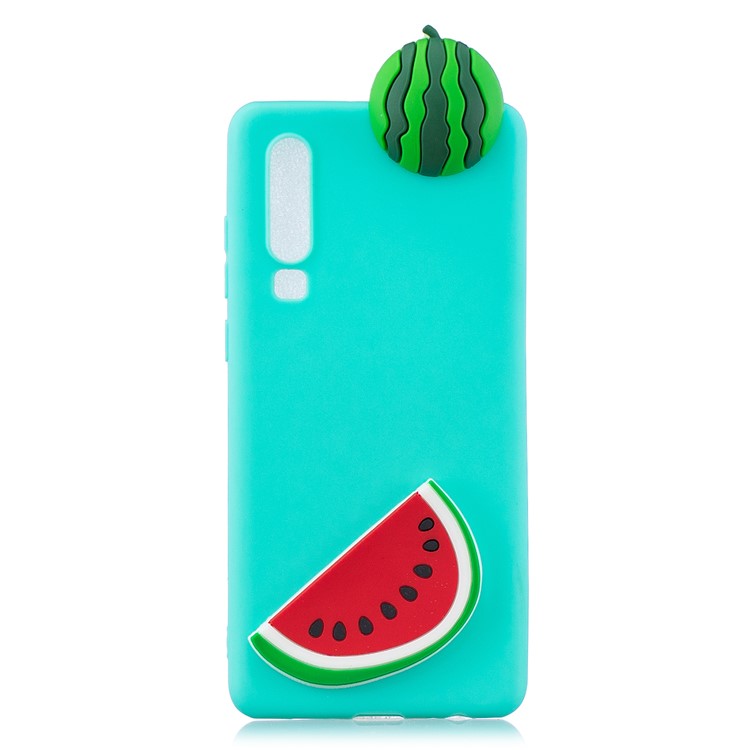 3D Pattern TPU Protective Case for Samsung Galaxy A70 - Watermelon-2