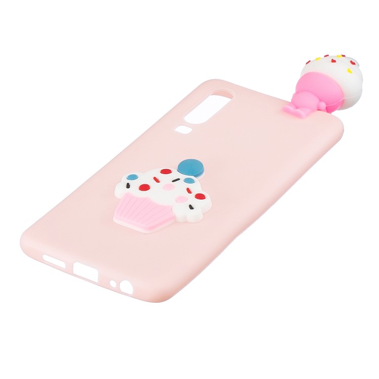 3D Pattern TPU Protective Case for Samsung Galaxy A70 - Ice Cream-3
