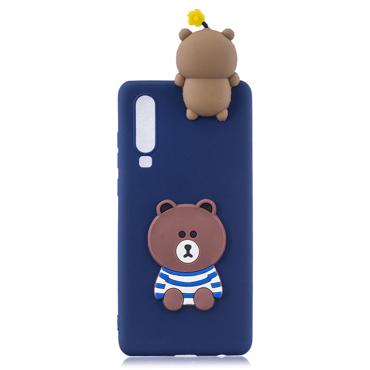 3D Pattern TPU Protective Case for Samsung Galaxy A70 - Bear-2