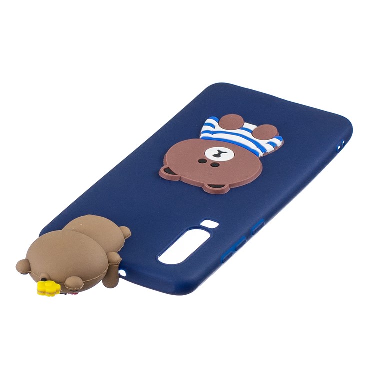 3D Pattern TPU Protective Case for Samsung Galaxy A70 - Bear-4