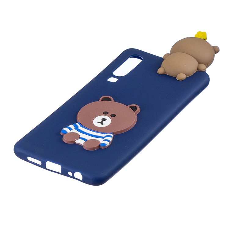 3D Pattern TPU Protective Case for Samsung Galaxy A70 - Bear-5