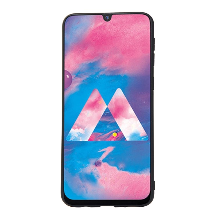 For Samsung Galaxy M30/A40s Camouflage Pattern TPU Phone Case - Brown-3