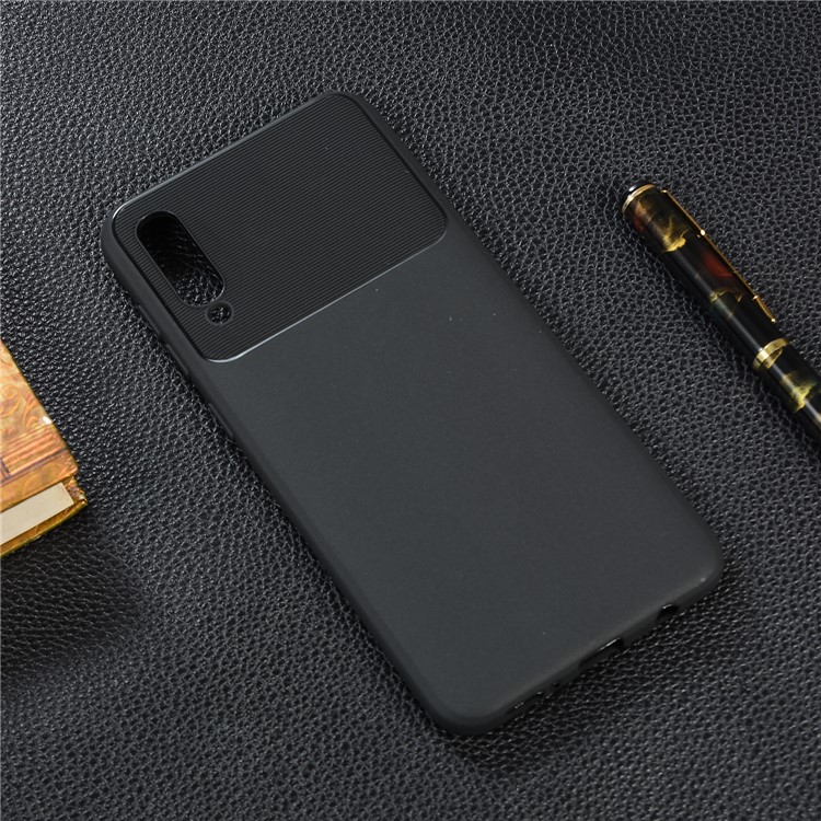 Armour Series Soft TPU Phone Cover Protector for Samsung Galaxy A50/A50s/A30s - Black-5