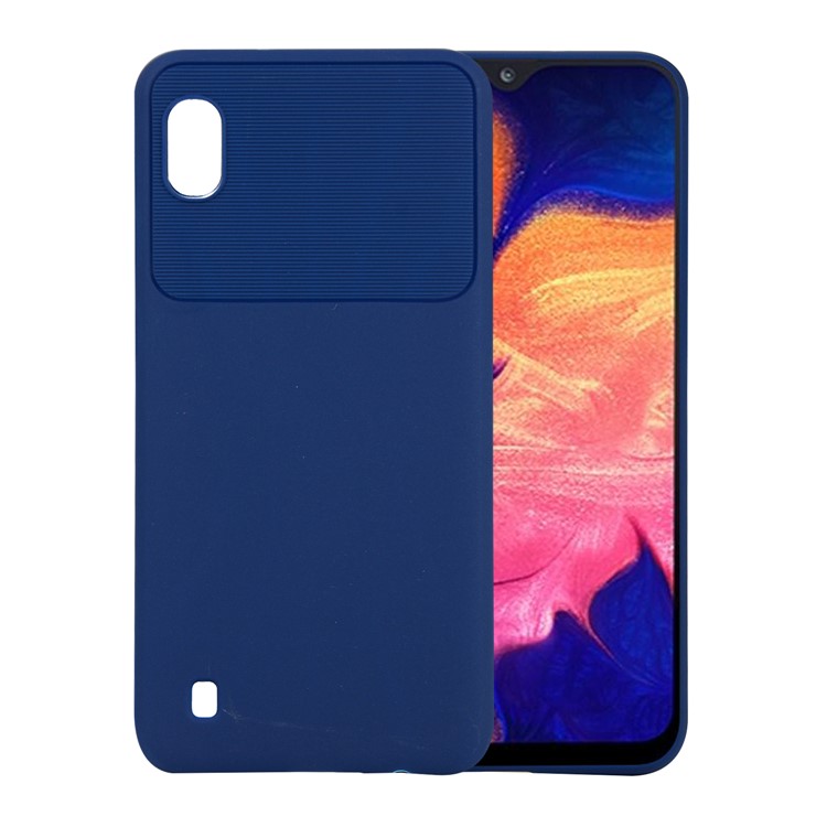 Armour Series Flexible TPU Phone Protective Cover for Samsung Galaxy A10 - Blue-1