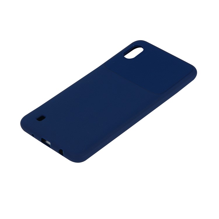 Armour Series Flexible TPU Phone Protective Cover for Samsung Galaxy A10 - Blue-4