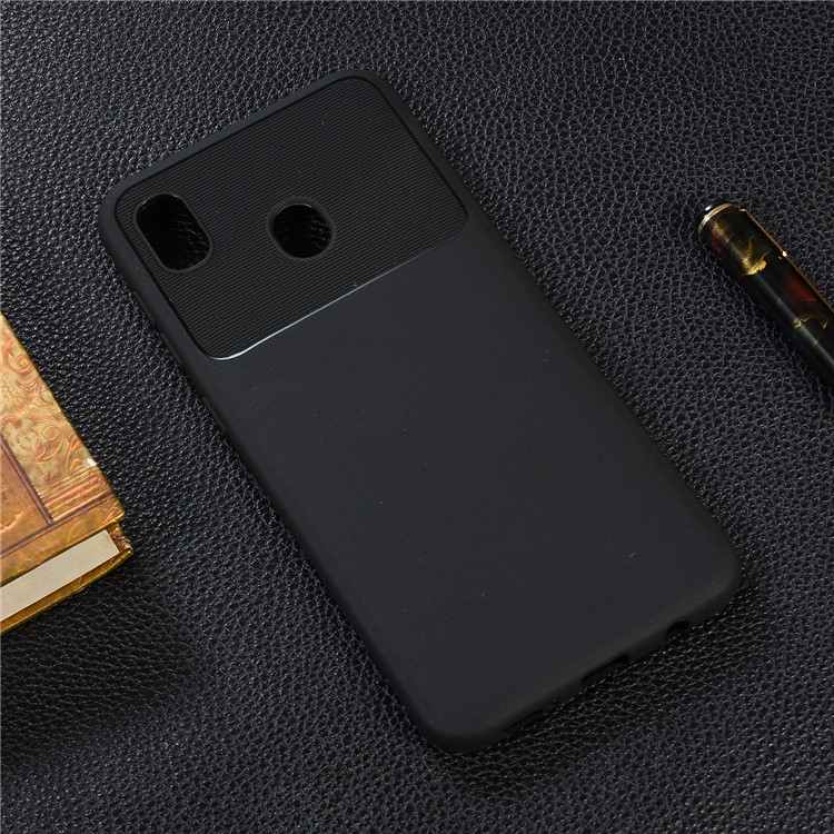 Armour Series Soft TPU Case Phone Cover Protector for Samsung Galaxy A30/A20 - Black-6