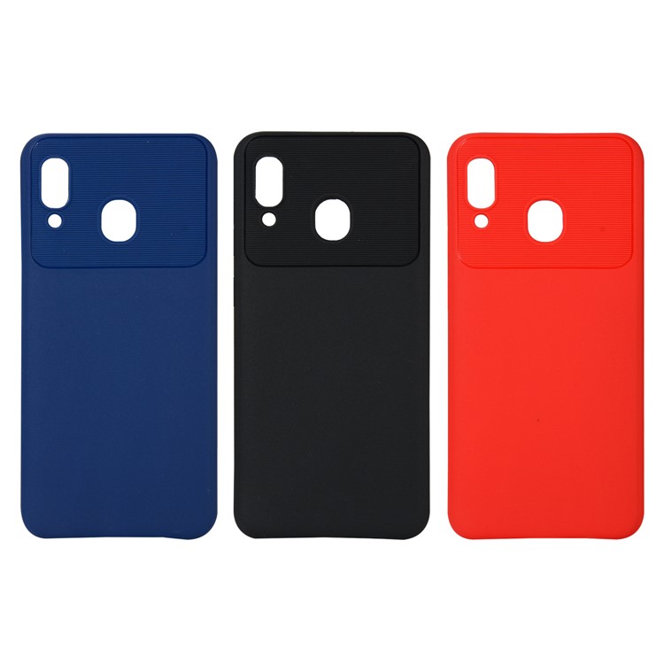 Armour Series Soft TPU Phone Case Cover for Samsung Galaxy A30/A20 - Black-7