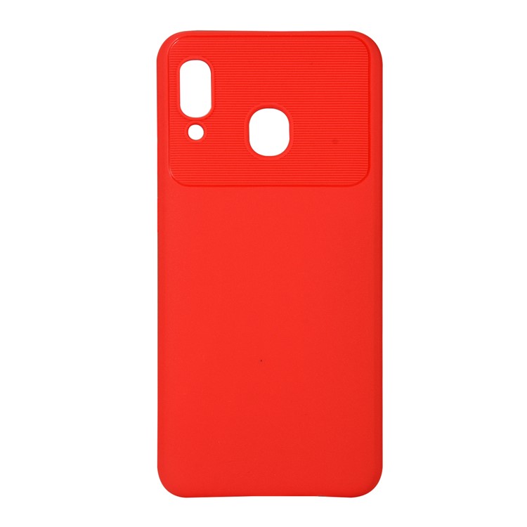 Armour Series Soft TPU Phone Case Cover for Samsung Galaxy A30/A20 - Red-2