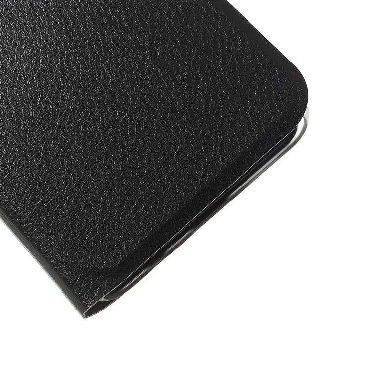 Folding Stand View Window Leather Flip Phone Casing for Samsung Galaxy A50/A50s/A30s - Black-4