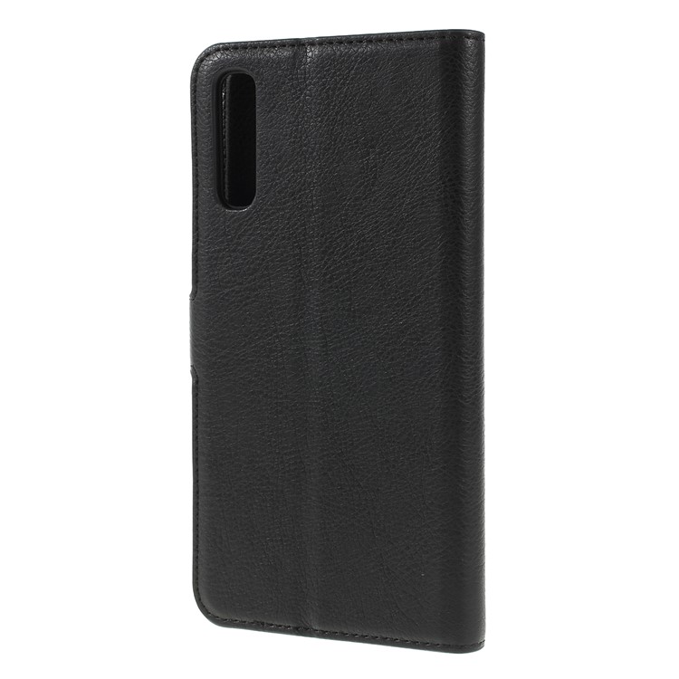 KAIYUE Premium PU Leather Wallet Cover Protector for Samsung Galaxy A50/A50s/A30s - Black-2