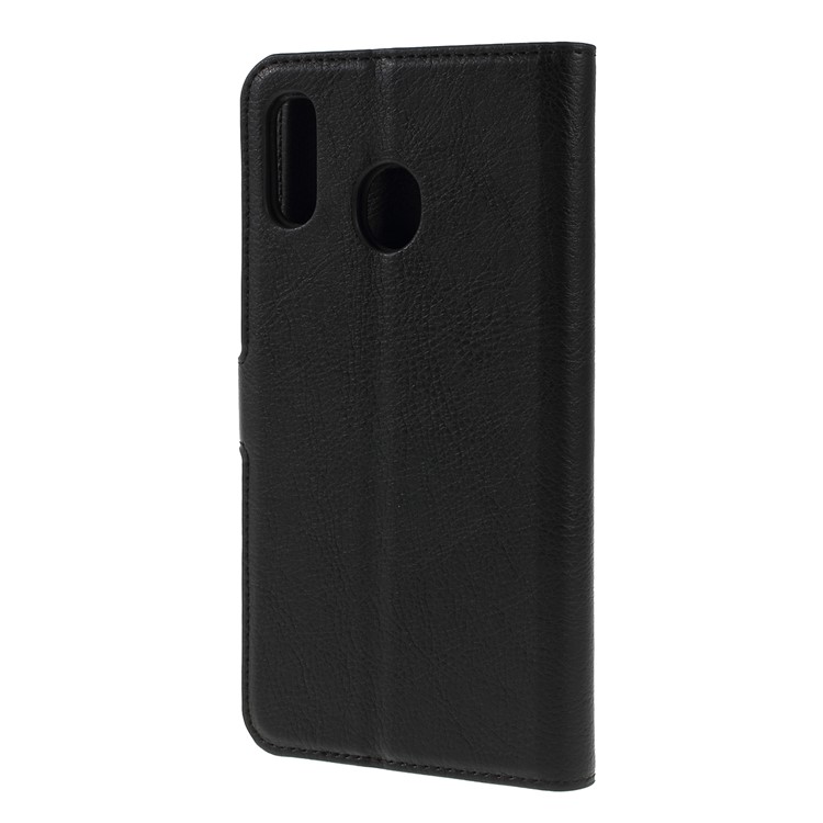KAIYUE Premium PU Leather Wallet Cover Protector for Samsung Galaxy A30 / A20 - Black-2