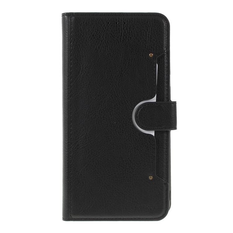 KAIYUE Premium PU Leather Wallet Cover Protector for Samsung Galaxy A30 / A20 - Black-3